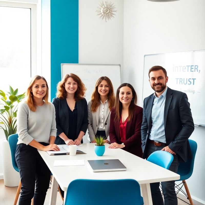 Redakční tým Atelier Ostrava v moderní kanceláři v Liberci